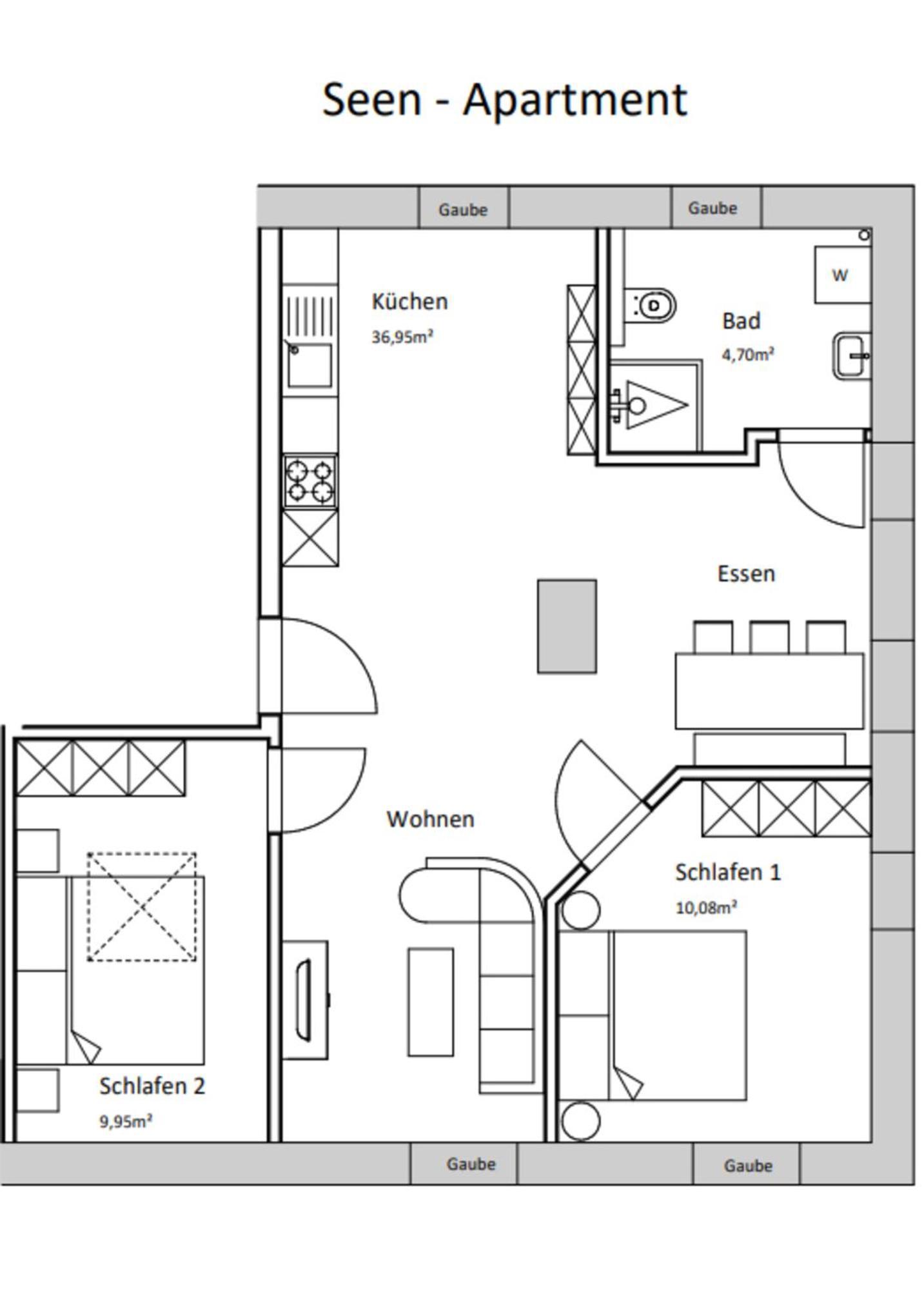 קסנטן Seen-Apartment Im Herrenhaus Rheinblick מראה חיצוני תמונה